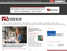 Tablet Screenshot of ctmirror.org